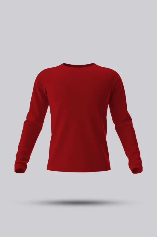 ÇOCUK KIRMIZI UZUN KOL TİŞÖRT