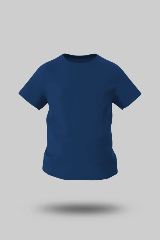 ÇOCUK LACİVERT KISA KOL TİŞÖRT