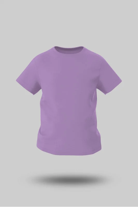 ÇOCUK LİLA KISA KOL TİŞÖRT