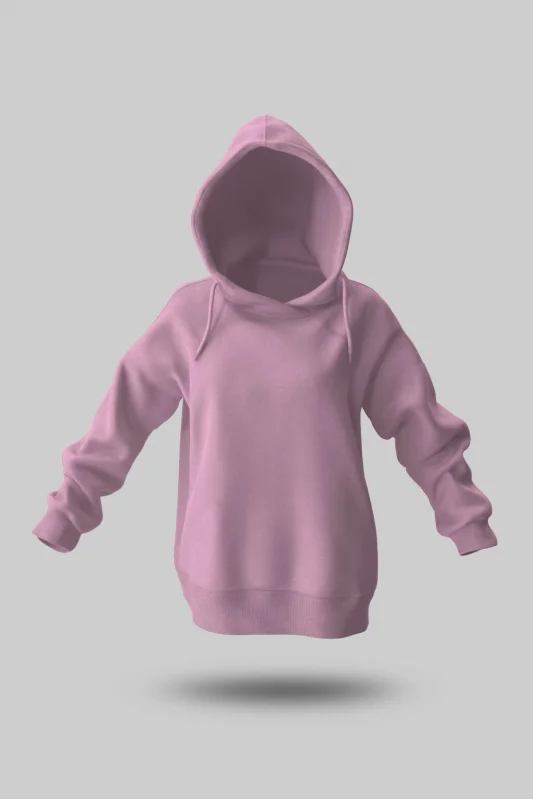 ÇOCUK PEMBE KAPÜŞONLU SWEATSHİRT