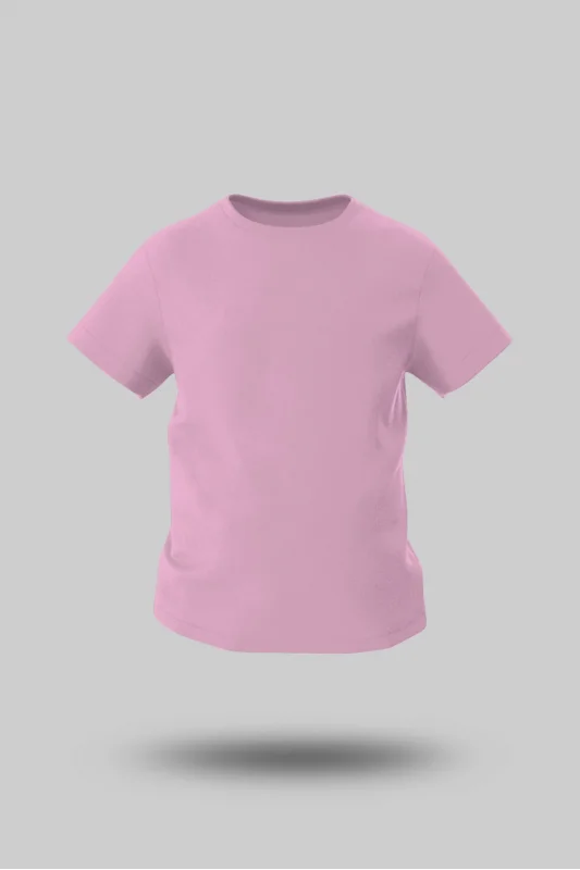 ÇOCUK PEMBE KISA KOL TİŞÖRT