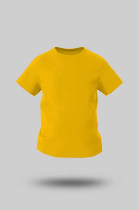 ÇOCUK SARI KISA KOL TİŞÖRT