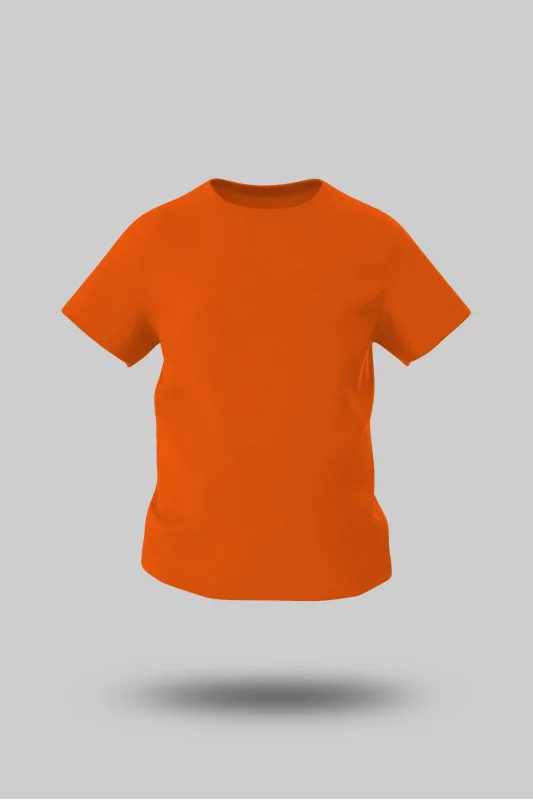 ÇOCUK TURUNCU KISA KOL TİŞÖRT