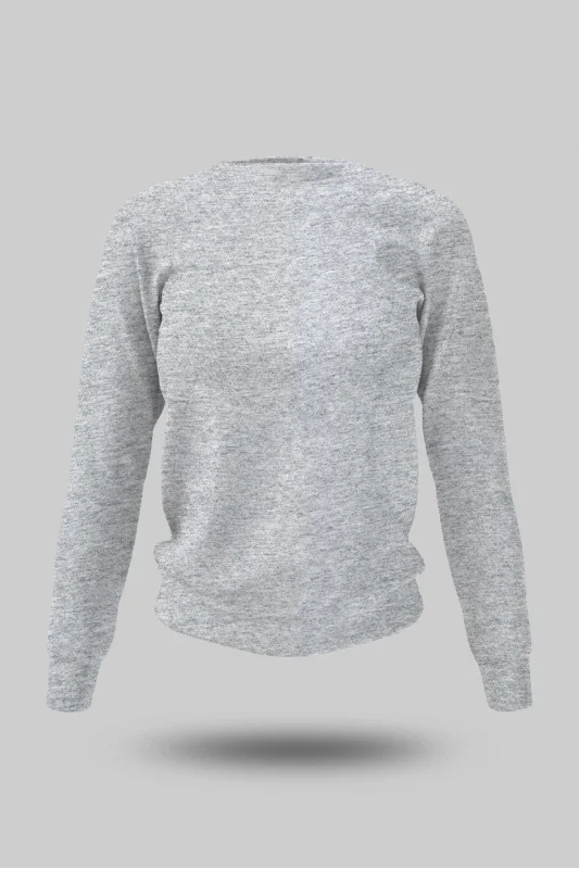 Gri Kadın Sweatshirt