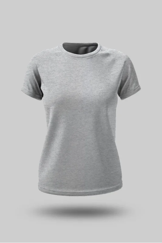 KADIN GRİ TİŞÖRT