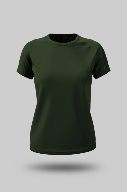 KADIN HAKİ YEŞİL TİŞÖRT