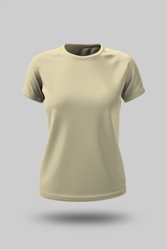 KADIN KREM TİŞÖRT