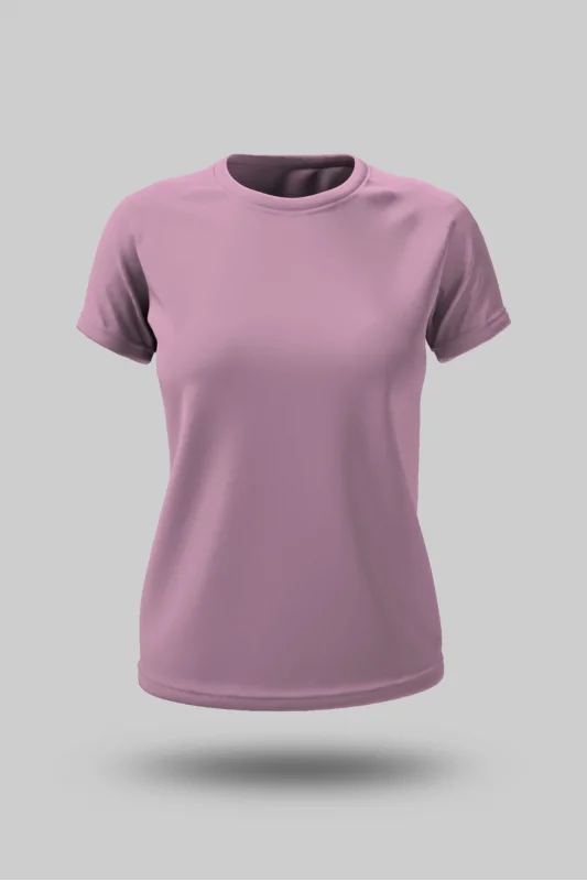 KADIN PEMBE TİŞÖRT