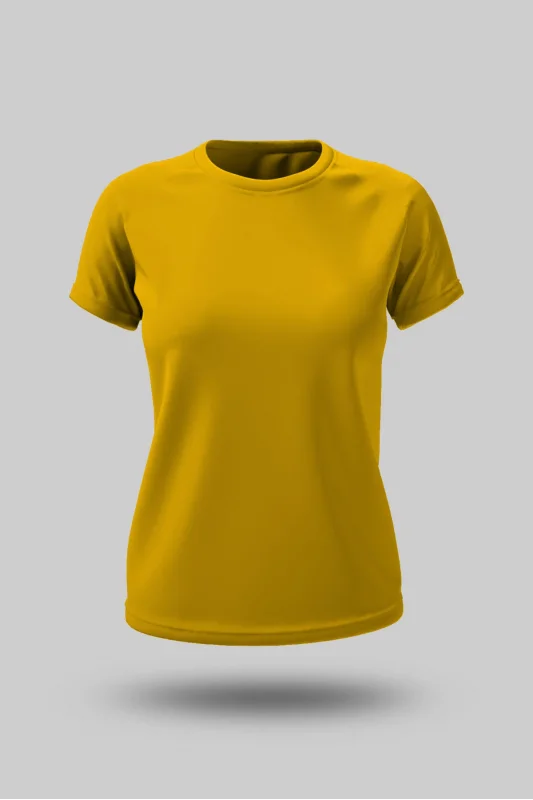 KADIN SARI TİŞÖRT