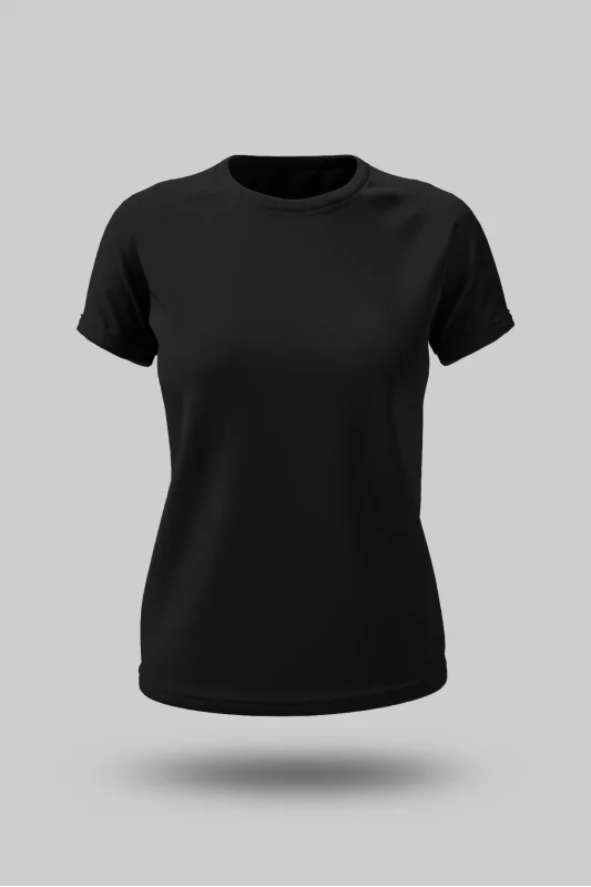 KADIN SİYAH TİŞÖRT