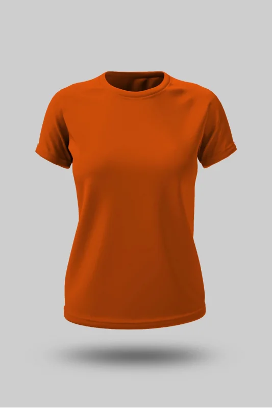 KADIN TURUNCU TİŞÖRT