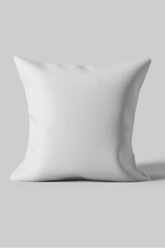 Beyaz Kare Yastık