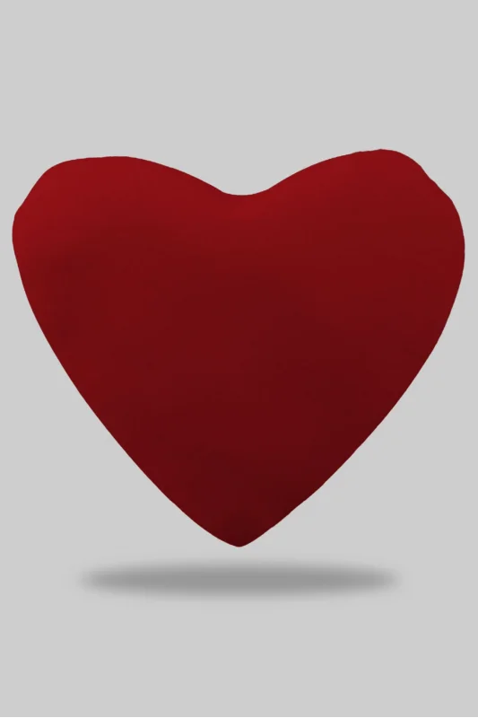 Kırmızı Kalp Yastık