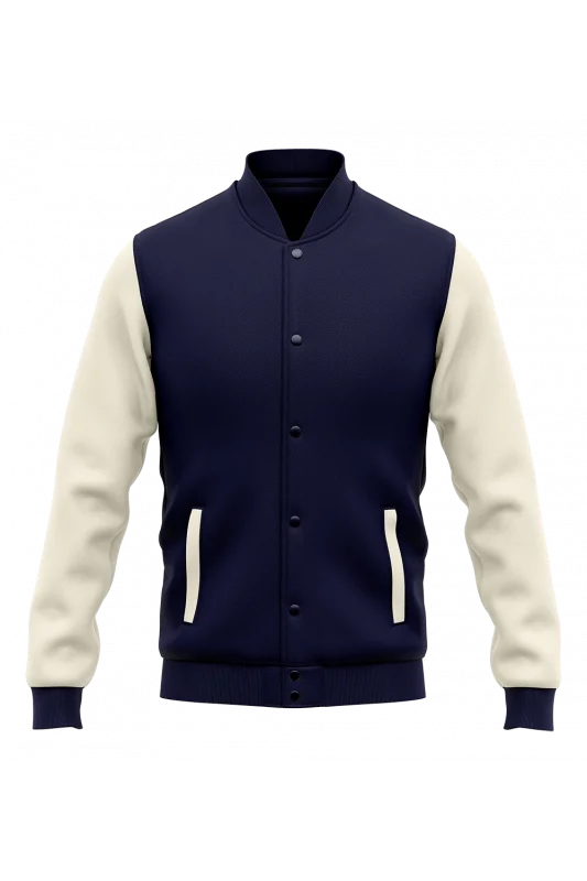 Kolej Ceketi Lacivert-Ekru