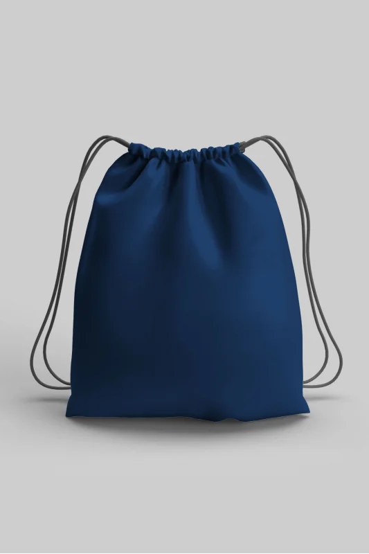 Lacivert Büzgülü Spor Çanta