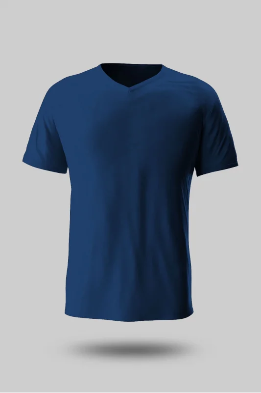 LACİVERT V YAKA TİŞÖRT