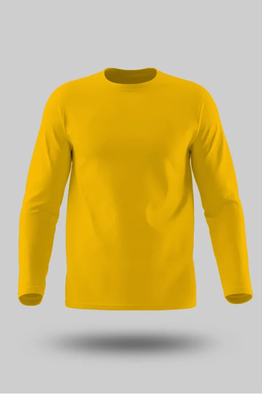 SARI UZUN KOL YAZLIK TİŞÖRT