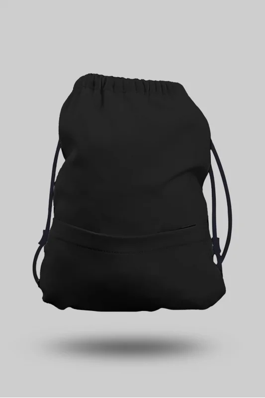 Siyah Büzgülü Çocuk Sırt Çantası