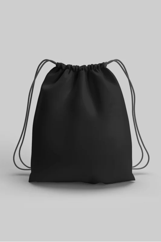 Siyah Büzgülü Spor Çanta