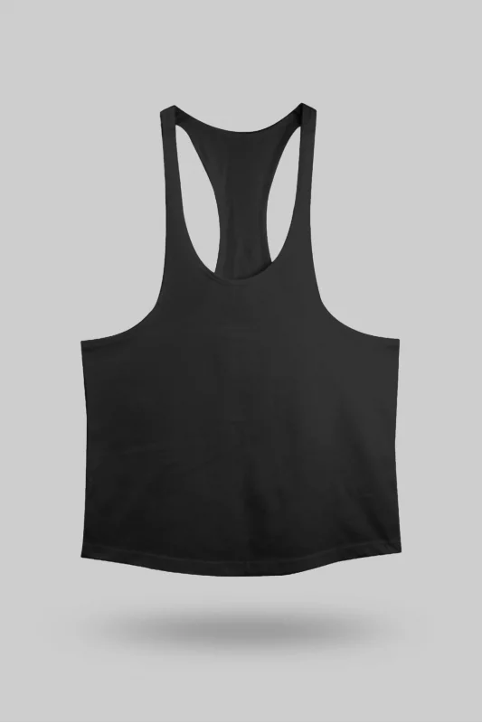 Siyah Erkek Tank Top Atlet