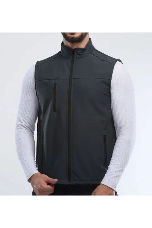 Softshell Kolsuz Yelek FÜME