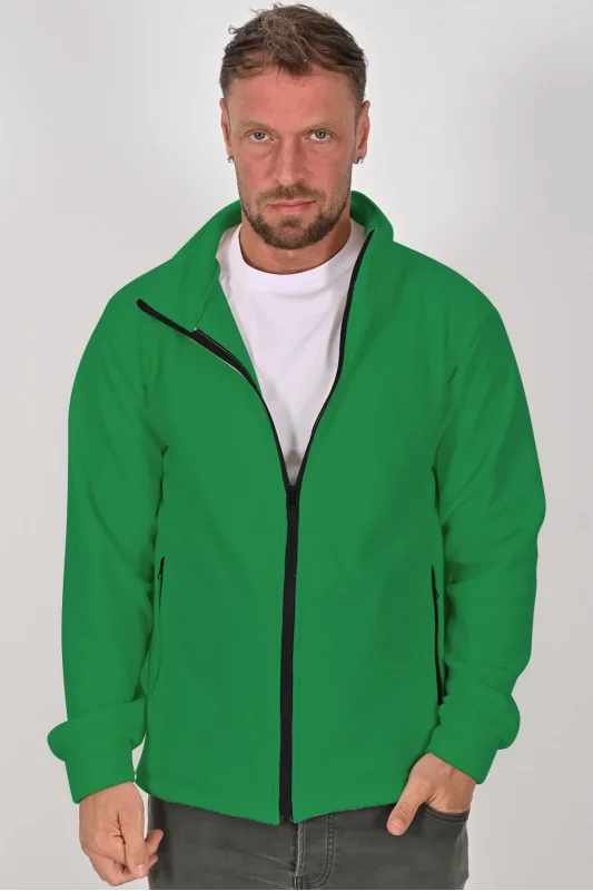 Unisex Kışlık Polar Mont ÇİMEN YEŞİLİ