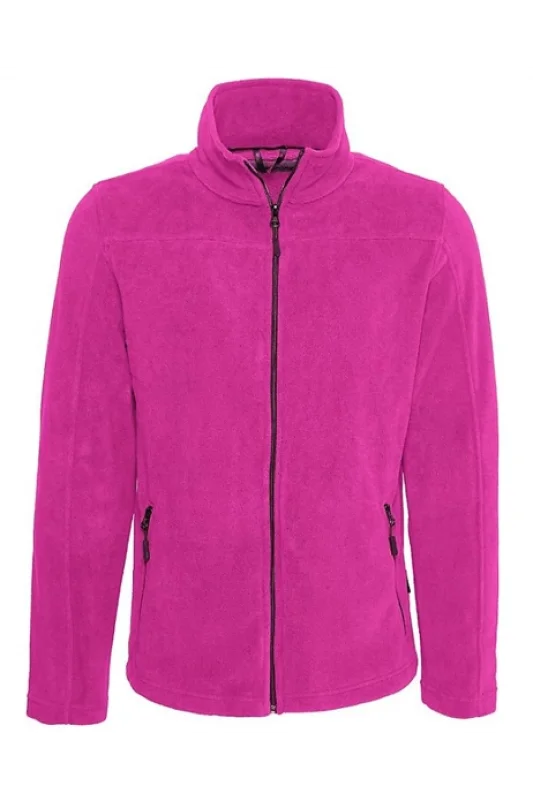 Unisex Kışlık Polar Mont Fuşya