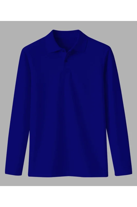 UZUN KOL POLO YAKA TİŞÖRT SAX