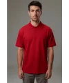 LACOSTE KUMAŞ KIRMIZI POLO YAKA TİŞÖRT