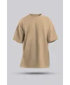 CAMEL OVERSİZE TİŞÖRT