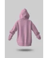 PEMBE KAPÜŞONLU SWEATSHİRT