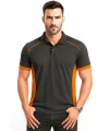 Füme LACOSTE Polo Yaka Tişört Turuncu PARÇALI MODEL