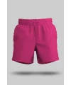Fuşya Unisex Sweatshirt Şort Regular Fit