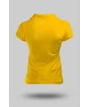 KADIN SARI POLO YAKA TİŞÖRT