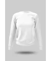 Beyaz Kadın Sweatshirt