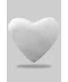 Beyaz Kalp Yastık