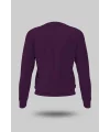 Koyu Mor Kadın Sweatshirt