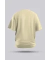 KREM OVERSİZE TİŞÖRT