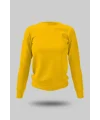 Sarı Kadın Sweatshirt