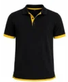 Sarı Parçalı Polo Yaka