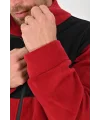 Softshell Polar Bordo Kolu Cepli