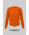 Turuncu Kadın Sweatshirt