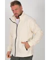 Unisex Kışlık Polar Mont EKRU