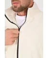 Unisex Kışlık Polar Mont EKRU
