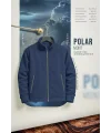 Unisex Kışlık Polar Mont İNDİGO