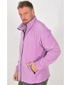Unisex Kışlık Polar Mont LİLA