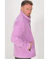 Unisex Kışlık Polar Mont LİLA