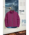 Unisex Kışlık Polar Mont MOR