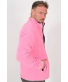 Unisex Kışlık Polar Mont PEMBE