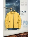 Unisex Kışlık Polar Mont SARI